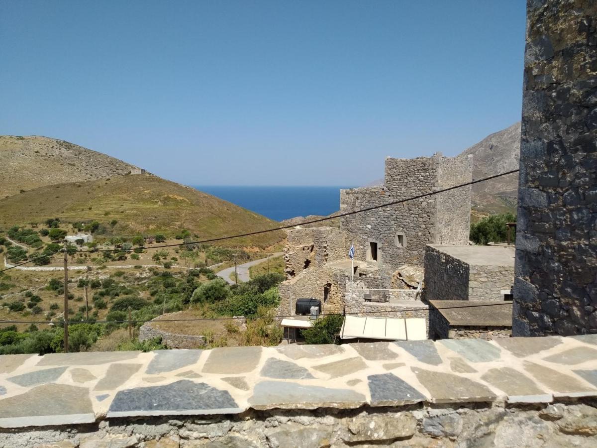 Panos Stone Tower Villa Paliros Eksteriør bilde